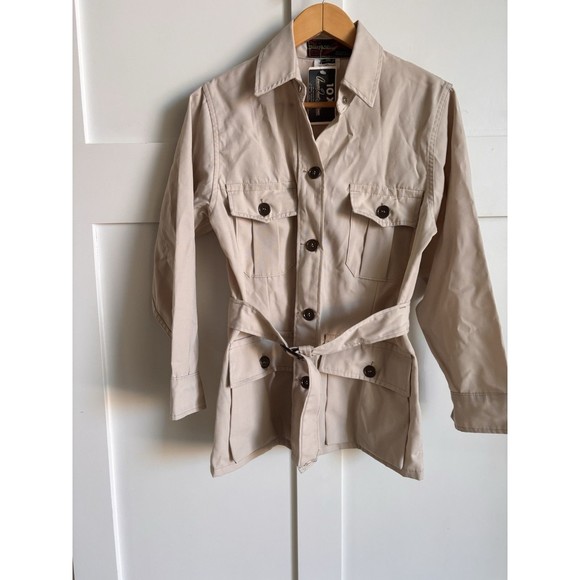 Women’s NWT Sportsmen 10X New Vintage Safari Utility Jacket Coat Size Small/36 - Picture 1 of 14